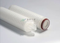 2.7" 0.1-20um 40 Inches Absolute Rating Pp Pleated Sediment Filter