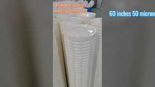 کارتریج فیلتر 60 اینچ 50 میکرون با جریان بالا برای تصفیه آب