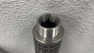 کارتریج فیلتر پلیسه دار الیافی 40 اینچی از جنس استنلس استیل