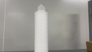 کارتریج PP پلیسه دار 10 اینچی با هسته پلی پروپیلن