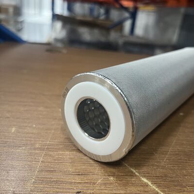 304/316L فلتر فلز فولاد ضد زنگ با میکروان سفارشی چند اندازه برای مقاومت در برابر دمای بالا