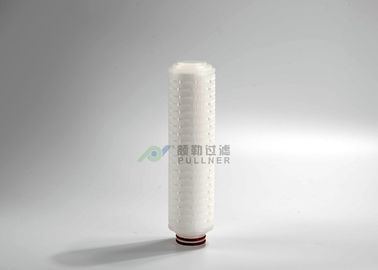 فیلتر 0.1mum 0.22um 0.45um PVDF غشایی، فیلتر کارتریج فیلتر PVDF 10 اینچ
