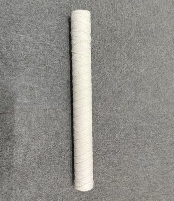 2.9m3/H - 3.2m3/H میزان جریان کارتریج فیلتر زخم رشته ای با اتصال رشته ای