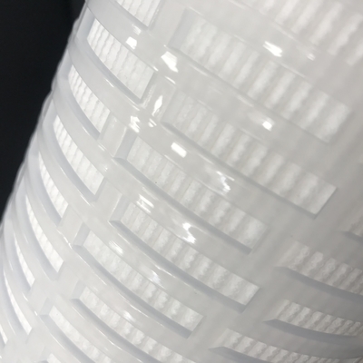 OD 68.5mm 1 - 5 Micron فیلتر کارتریج پلیسه دار برای صنعت آب مواد غذایی
