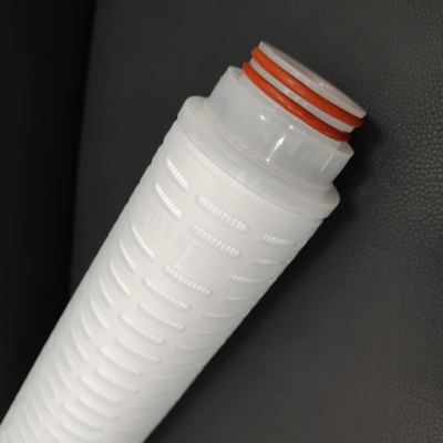 میزان جریان کارتریج فیلتر پلیت شده در دسترس طول 5-40 اینچ و قطر بیرونی 68.5mm