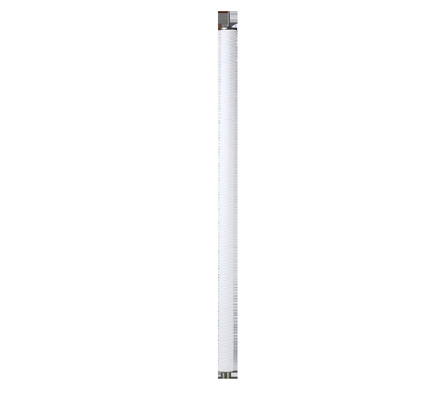 کارتریج فیلتر زخم رشته ای پلی پروپیلن هسته فیبر شیشه ای رسانه 60 طول 50mm OD