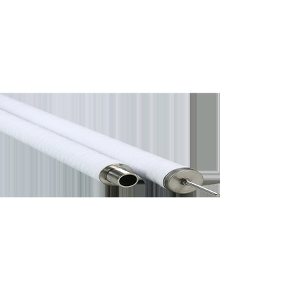 کارتریج فیلتر زخم رشته ای پلی پروپیلن هسته فیبر شیشه ای رسانه 60 طول 50mm OD