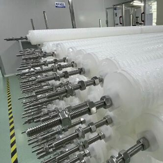 Backwashable High Flow PP Pleated Filter Cartridge with 6" Large Diameter and 1 µm to 70 µm Micron Ratings for Water Treatment