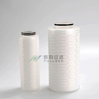 فیلتر کارتریج با جریان بالا و چین‌دار سری 130 φ130mm با دبی 200 لیتر در دقیقه و سطح فیلتراسیون 2 متر مربع