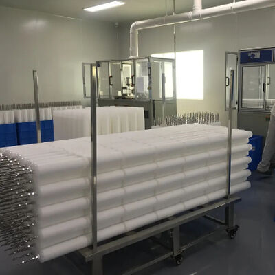 70' کارتریج فیلتر فلز شده آب تهویه برق با رسانه پلی پروپیلن برای فیلتر شدن جریان بالا