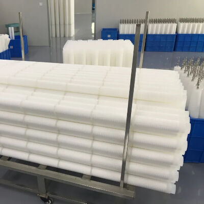 70' کارتریج فیلتر فلز شده آب تهویه برق با رسانه پلی پروپیلن برای فیلتر شدن جریان بالا