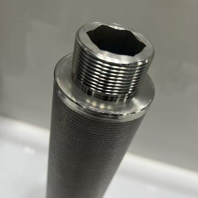 High Temperature Resistant Corrosion Resistant Stainless Steel Sintered Mesh Filter Cartridge with High Pressure Backwash