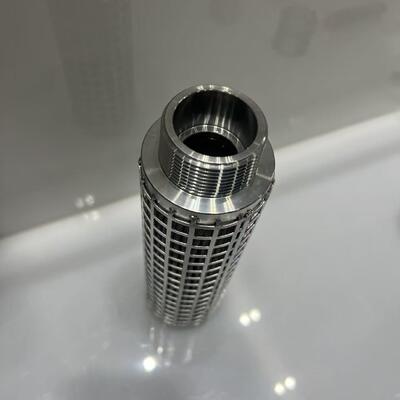 کارتریج فیلتر فیلت فیلتر فولاد ضد زنگ با مقاومت در برابر دمای بالا، اندازه حفره درجه بندی شده و منطقه فیلتر بزرگ