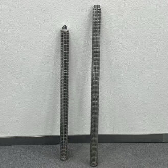 کارتریج فیلتر فلز فیلت از فولاد ضد زنگ با ظرفیت نگه داشتن کثافت بالا