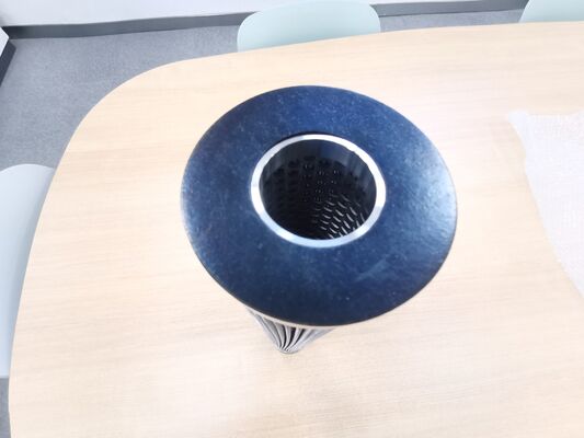 کارتریج فیلتر فیلتر فیبر سنتر شده فولاد ضد زنگ با دمای بالا، فشار و مقاومت در برابر خوردگی