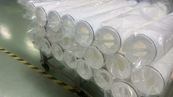 کارتریج فیلتر 40 اینچی با جریان 110M3 / H و رسانه فیلتر PP برای تصفیه آب