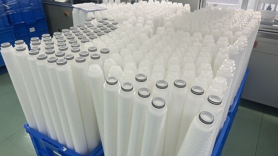 40inch Polypropylene Pleated Water Filter Cartridge with 226/Fin End Cap for High Flow Filtration