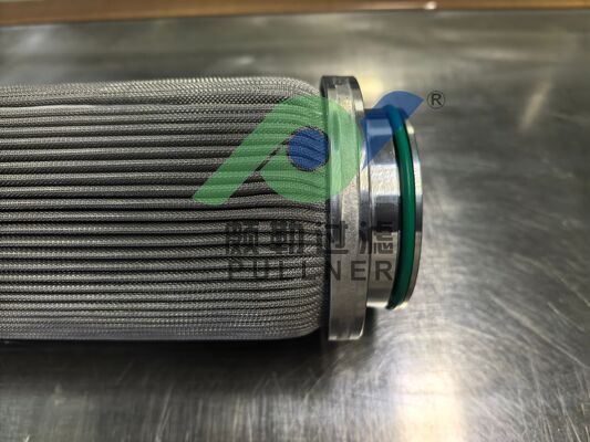 China factory made 10 inch 316L Stainless Steel Pleated Filter Cartridge Sintered Fiber Felt for High Pressure Industrial Filtration
