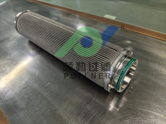 China factory made 10 inch 316L Stainless Steel Pleated Filter Cartridge Sintered Fiber Felt for High Pressure Industrial Filtration