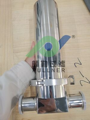 316L Stainless Steel Single Cartridge Filter Housing for Industrial Liquid Filtration With Different Dimensions