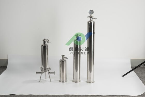 316L Stainless Steel Single Cartridge Filter Housing for Industrial Liquid Filtration With Different Dimensions