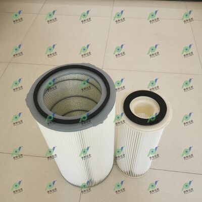 Pleated Dust Filter Cartridge for High-Efficiency Dust Removal with Customizable Dimensions in Industrial Applications
