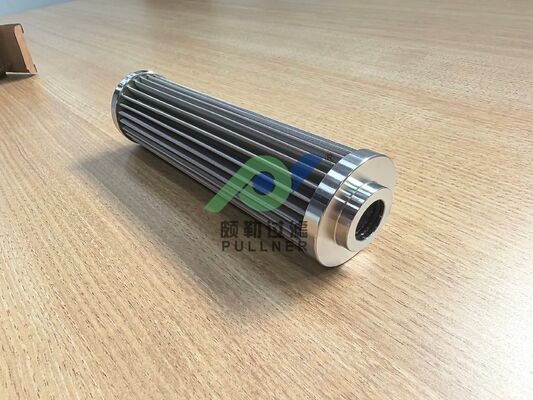 Custom 316L Stainless Steel Pleated Oil Filter Cartridge – 480°C Max Temperature, 5 Bar Differential Pressure